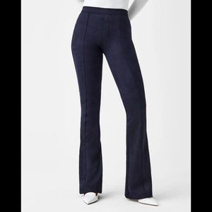 Spanx Faux Suede Flare Pants